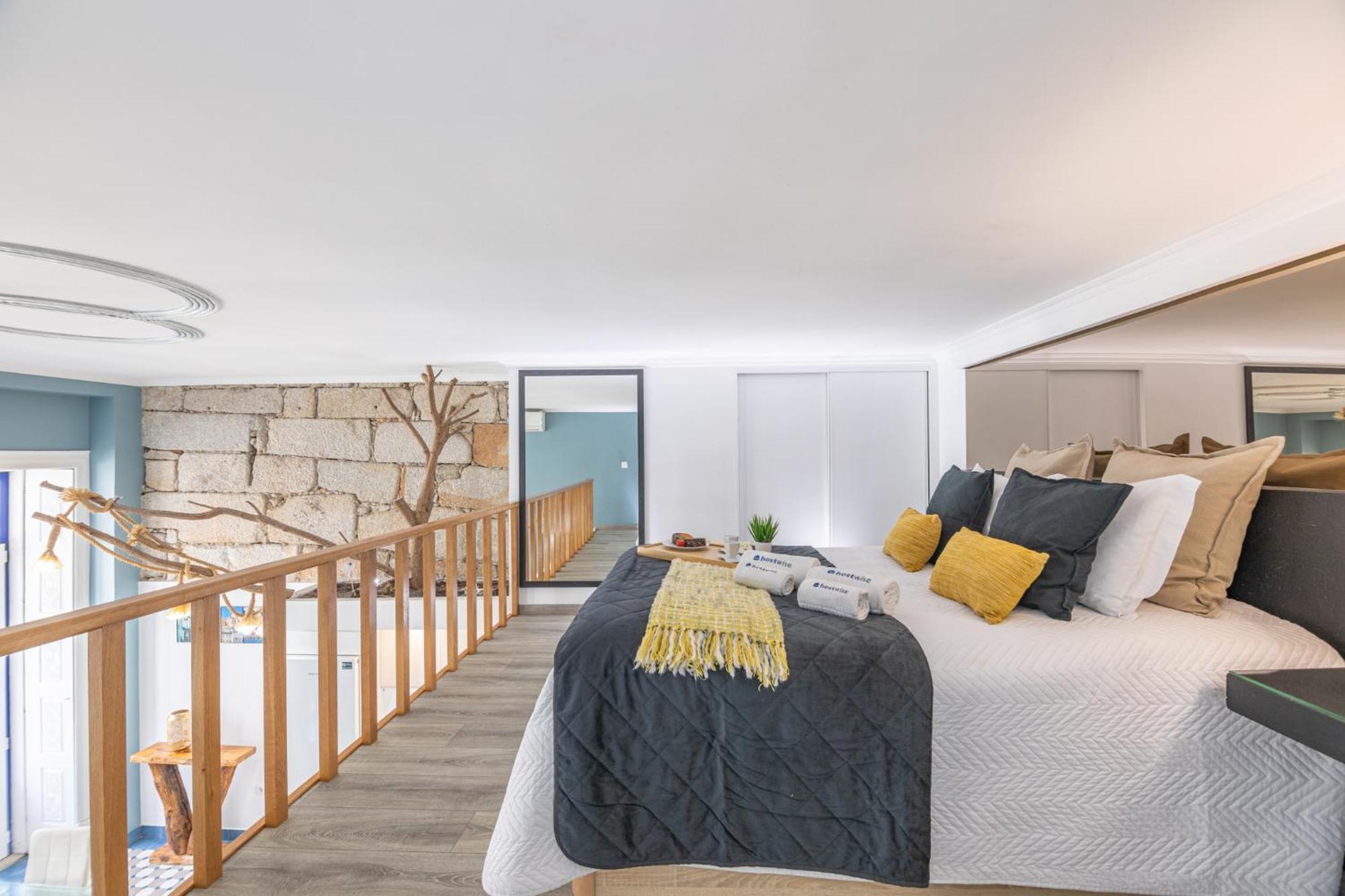 波尔图Deluxe Spacious Flats W Mezzanine By Host Wise公寓 外观 照片