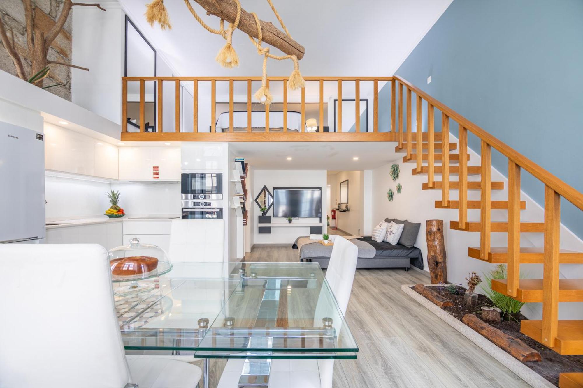 波尔图Deluxe Spacious Flats W Mezzanine By Host Wise公寓 客房 照片