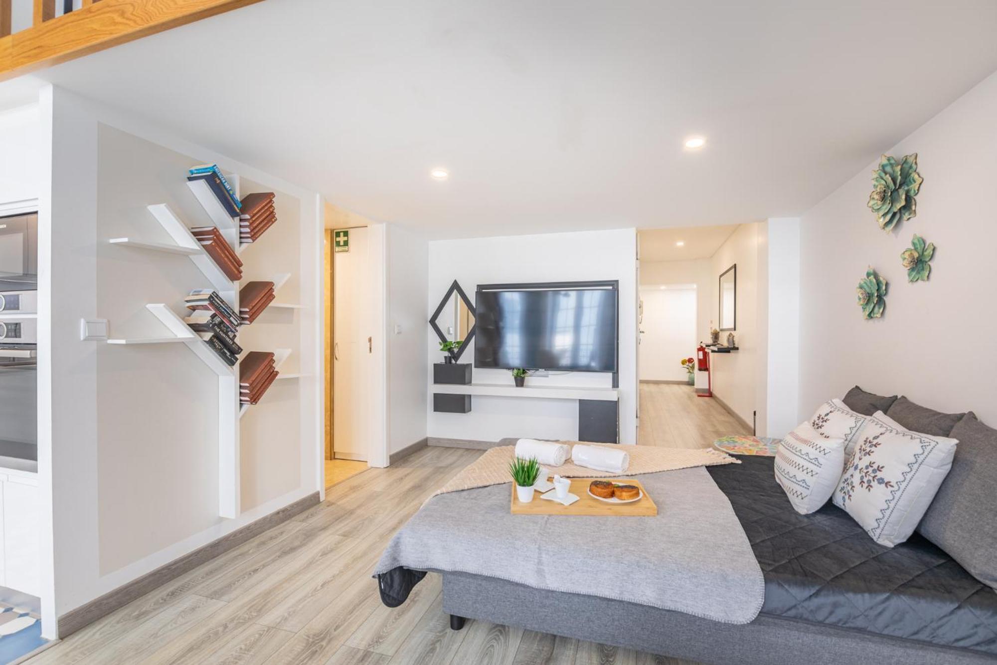 波尔图Deluxe Spacious Flats W Mezzanine By Host Wise公寓 客房 照片